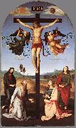 RAFFAELLO Sanzio Crucifixion (Citt di Castello Altarpiece) g oil painting